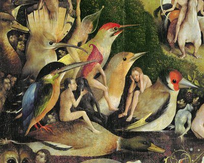 The Garden of Earthly Delights (detail) by Hieronymus Bosch